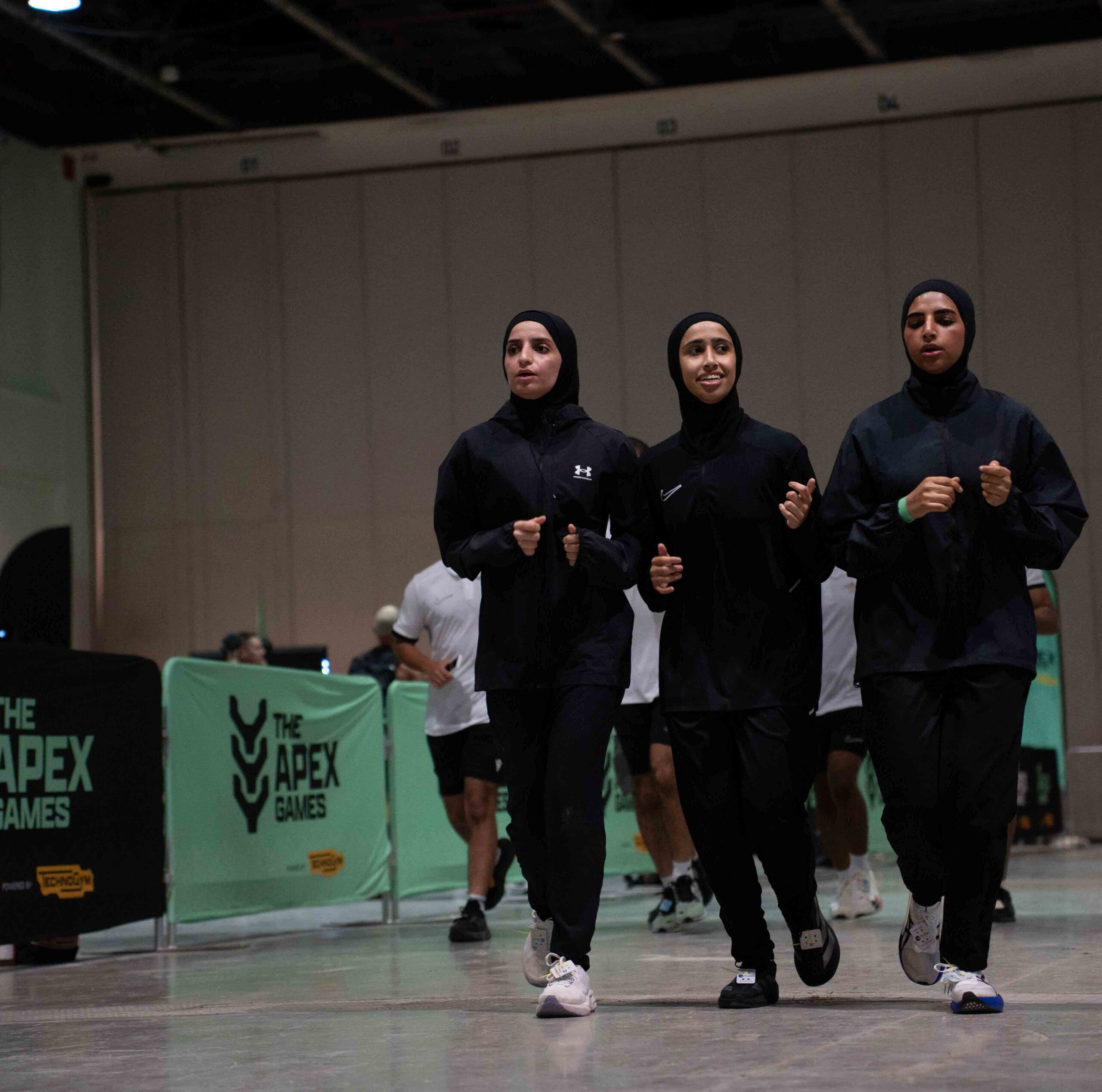 Apex Games three-person team category